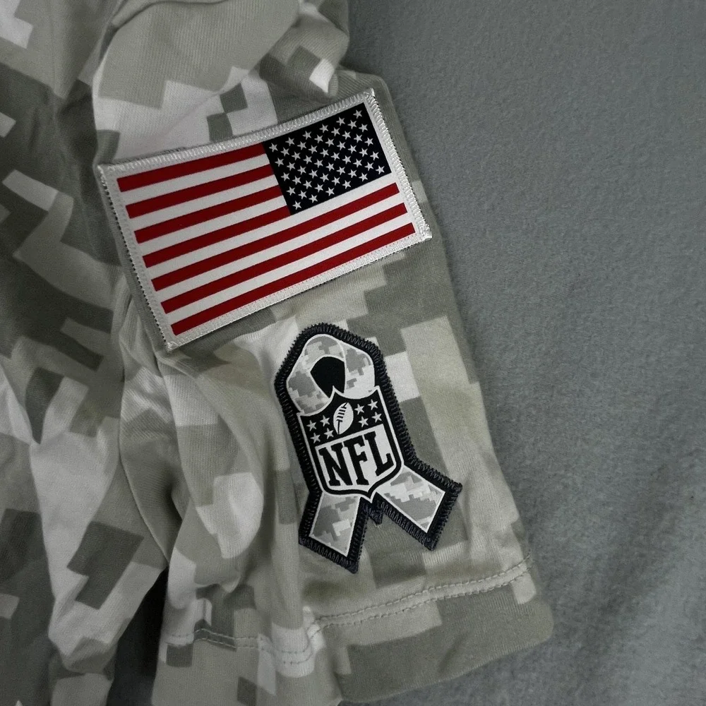 Dallas Cowboys Shirt Mens Small NFL Football Nike Salute To Service‎ Camo NEW